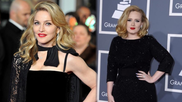 Madonna defiende a Adele de las críticas